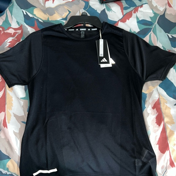 ADIDAS WOMEN RUNNING SHIRT WITH REFLECTIVE DETAILS - Picture 1 of 5